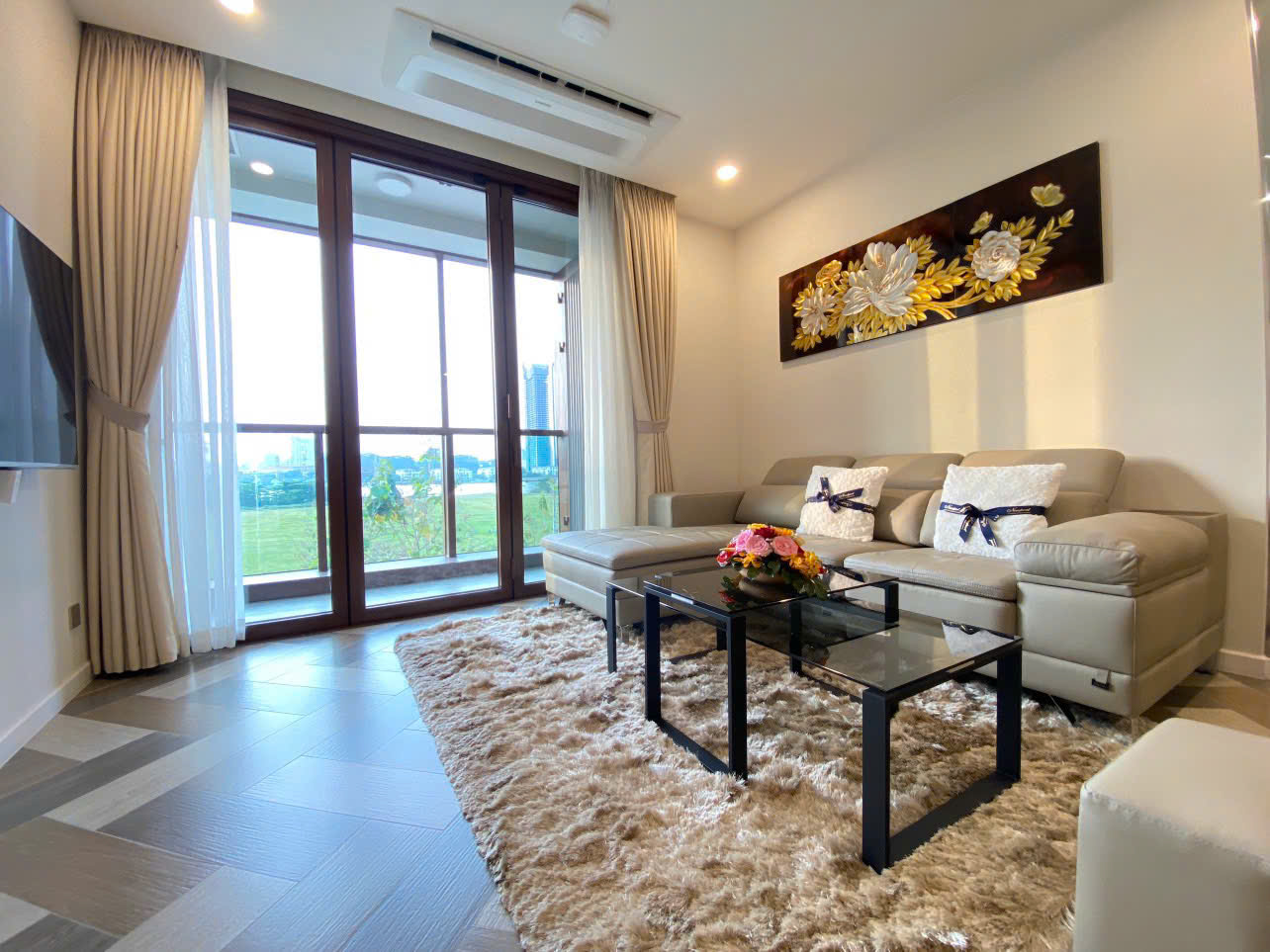 Cho thuê căn hộ The Metropole Galleria 1 phòng ngủ full nội thất view thoáng