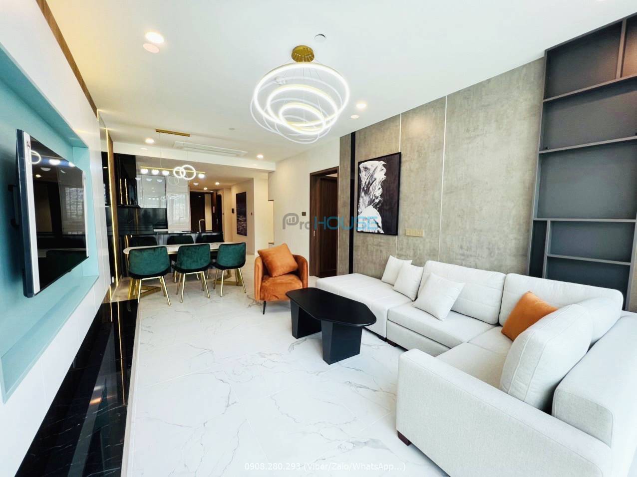 3 bedroom apartment for rent in The Galleria Residence only 1600 USD/month
