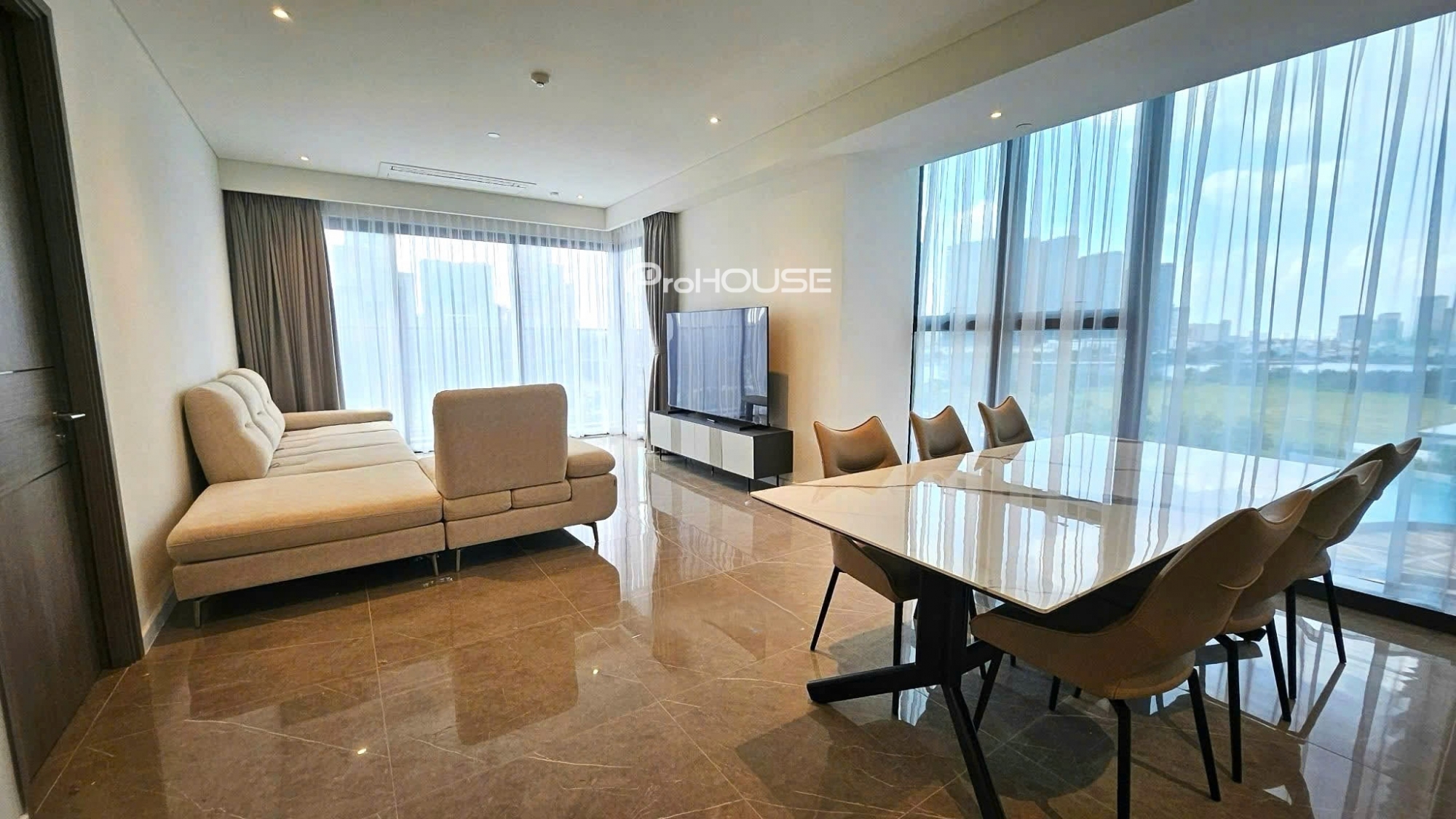 Luxurious 3BR Apartment For Rent at The Opera Residence | High-end Interiors | Stunning View