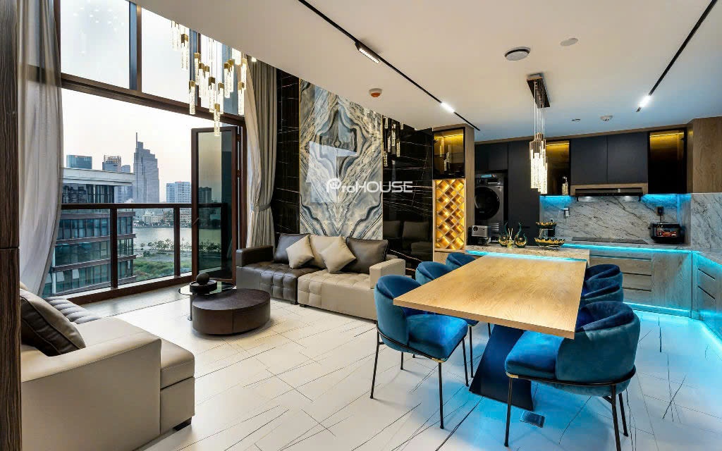 Căn hộ Loft siêu sang cho thuê tại The Metropole | Full nội thất cao cấp | View sông