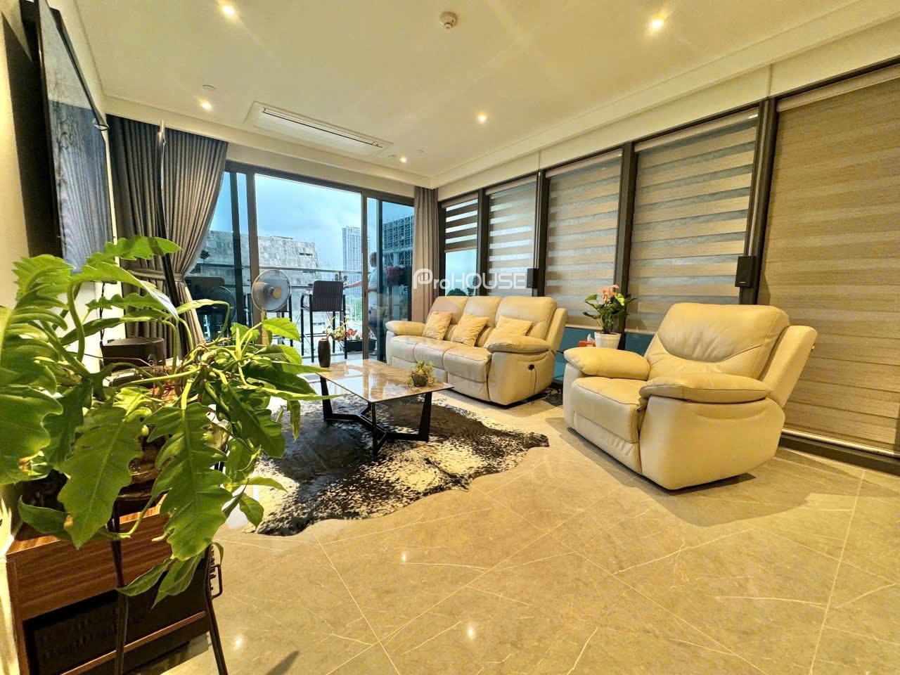 Airy view and fully furnished 3 bedroom apartment for sale in The Opera Residence