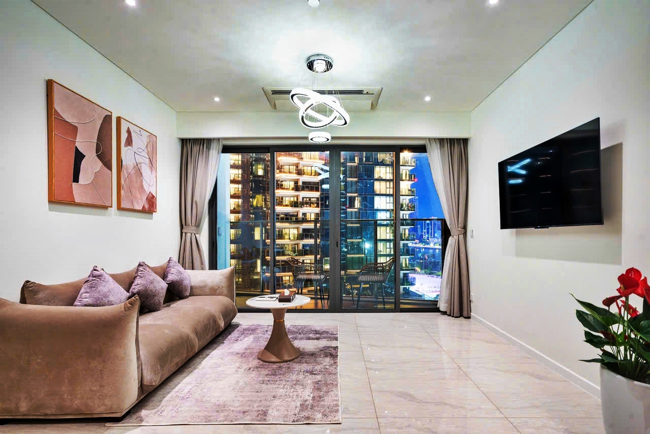 For Rent: Apartment at The Opera Residence - The Metropole Thu Thiem - view to D1