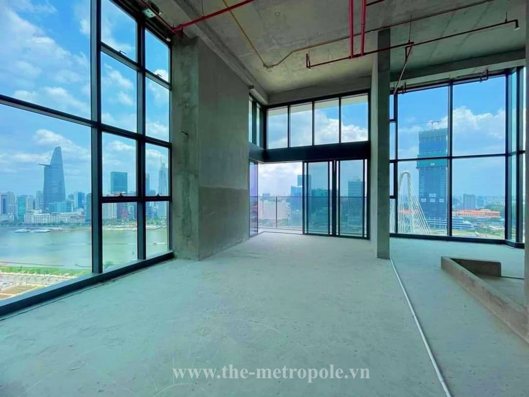Loft apartment for sale in The Opera Residence - The Metropole Thu Thiem with river view