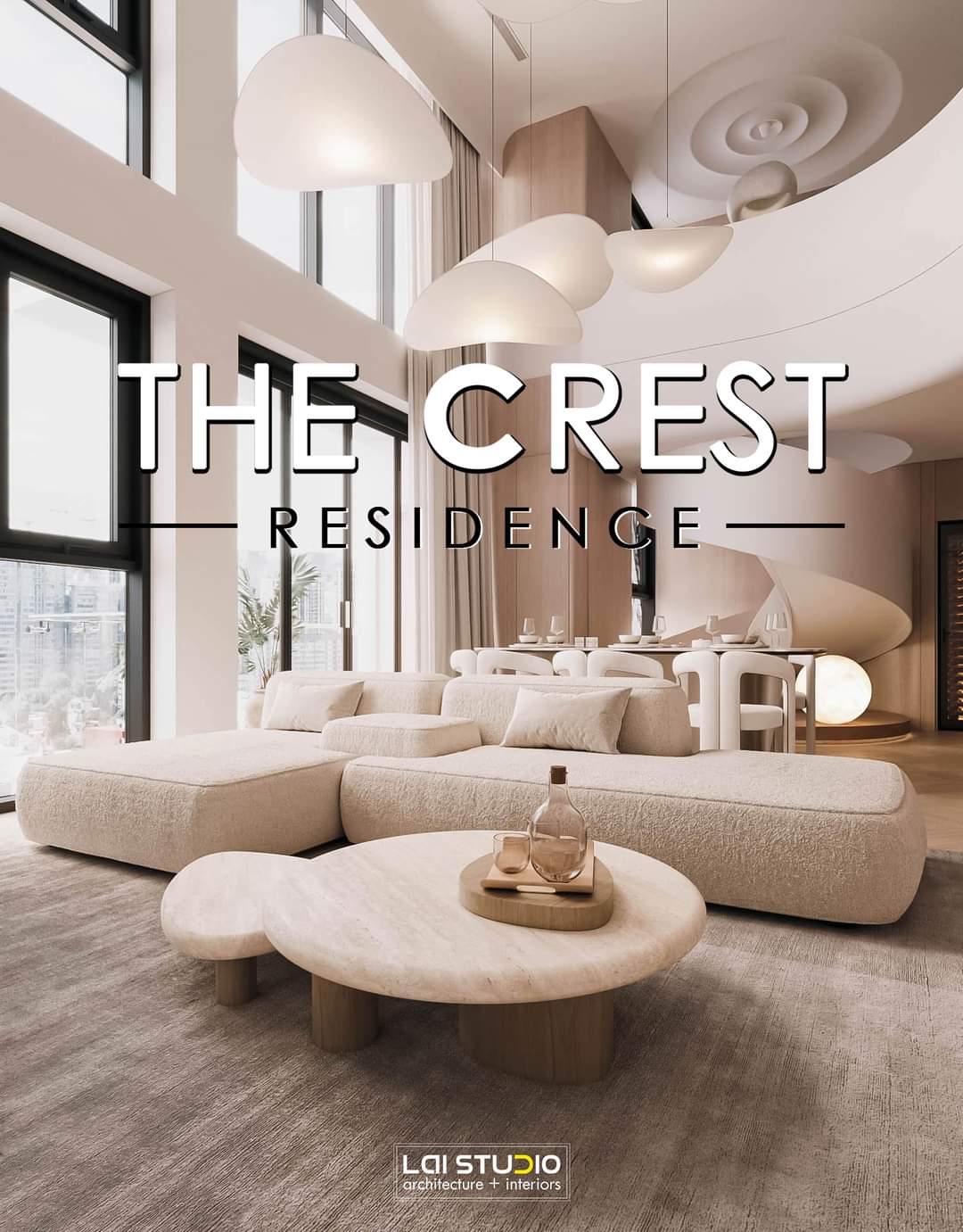 Loft penthouse for sale in The Crest Residence - The Metropole Thu Thiem 