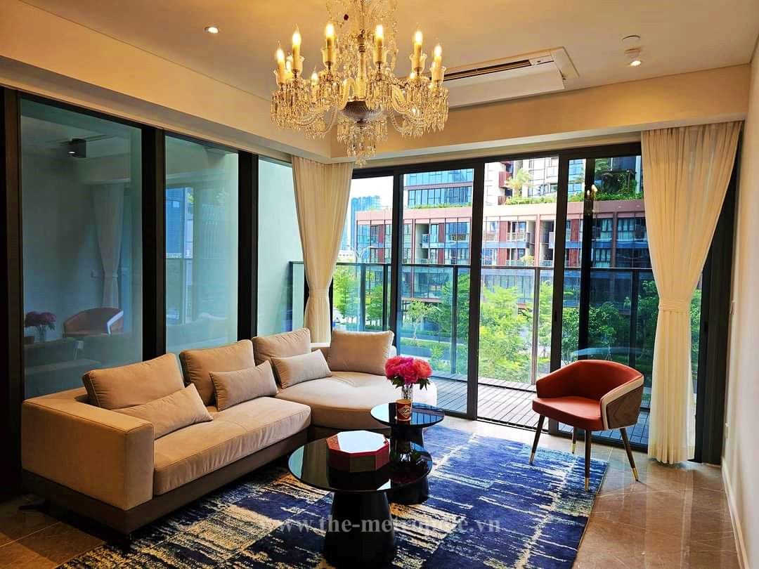 low floor 4 bedroom apartment for rent in The Opera Residence with nice decoration
